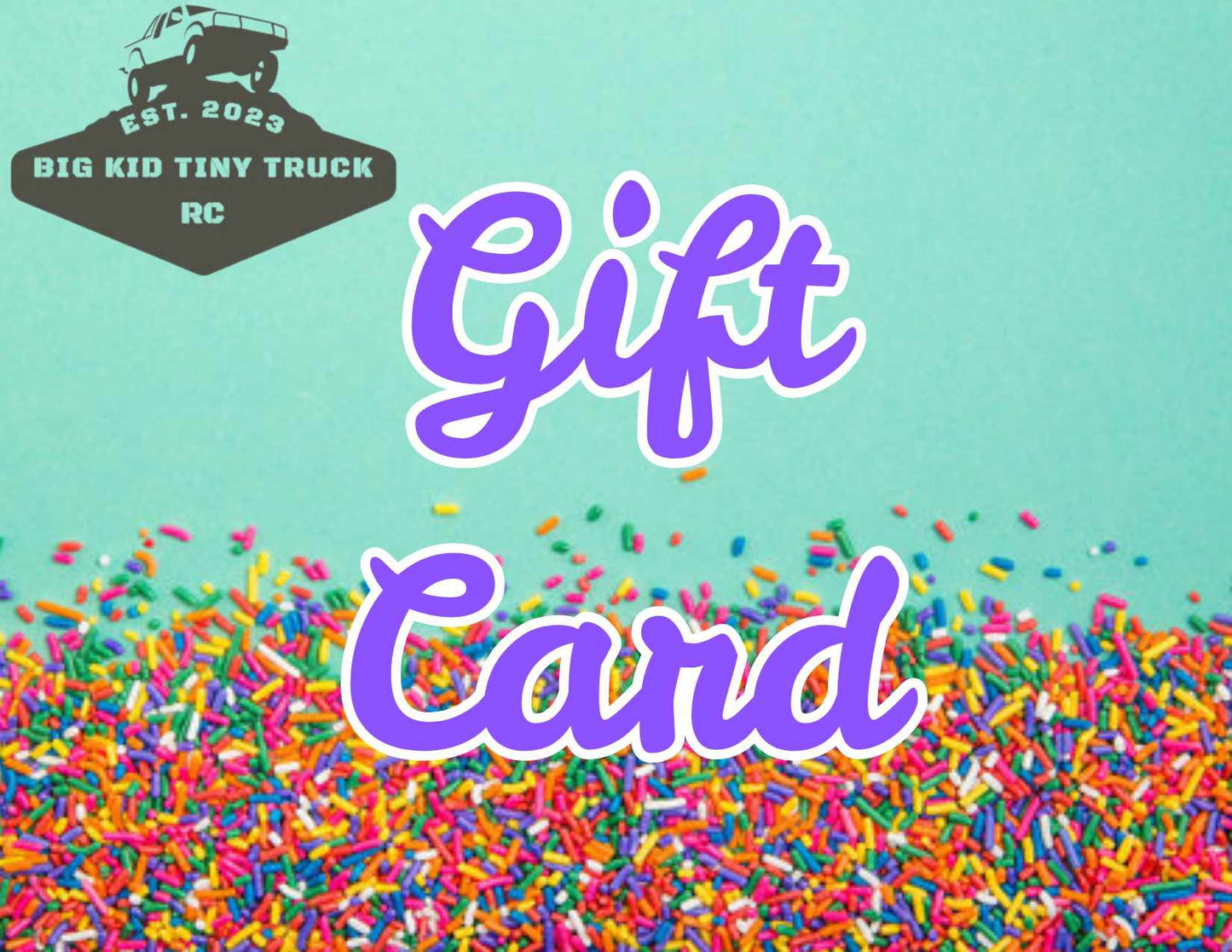 Big kid Tiny Trucks digital gift card