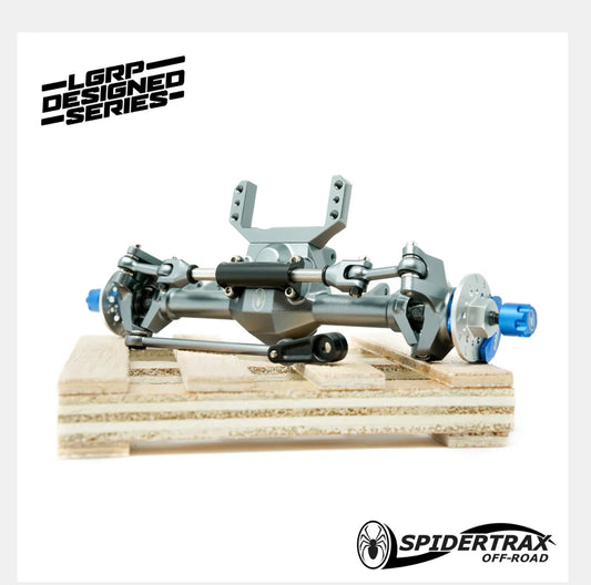 1/24 SPIDER 9™ SIGNATURE SERIES FRONT AXLE and 1/24 SPIDER 9™ SIGNATURE SERIES REAR AXLE (sold as a set)