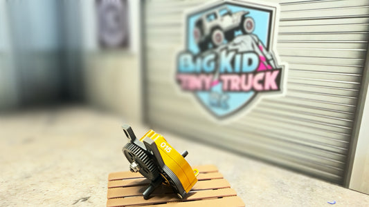 BKTT gold transmission for the wounded vets( limited run 1-100 serialized) boasting 12mm carbon mount and vented gearing (2.68:1)