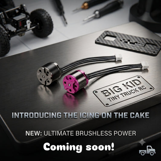 Icing brushless motors (3500K) coming soon!