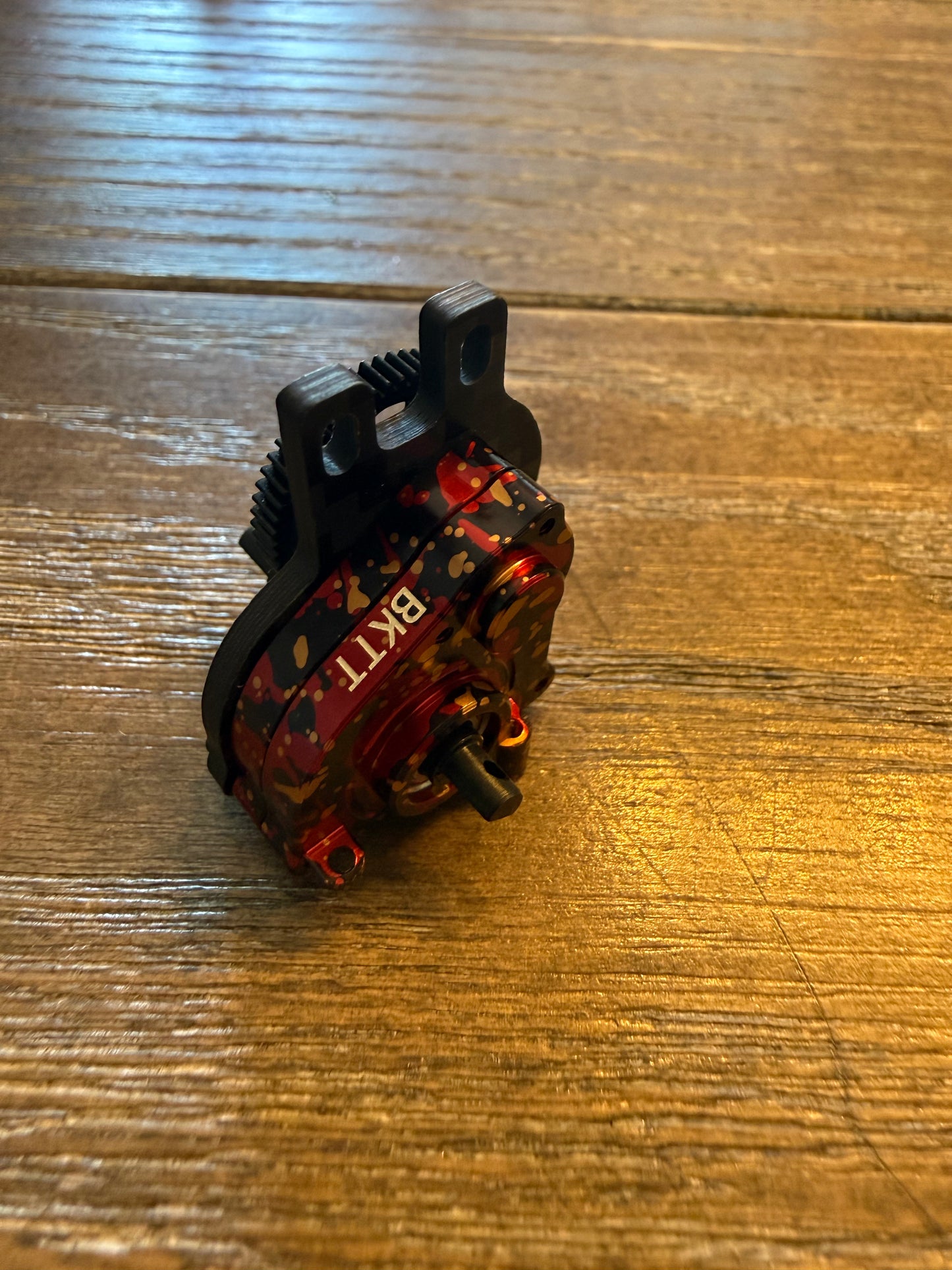 BKTT JellyBean Billet transmission kit W custom gearing, 9mm mount