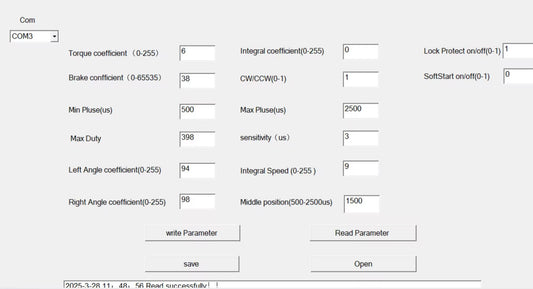BKTT Servo program tool