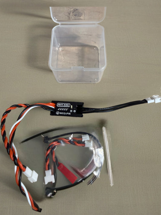 SEQURE ANT ESC  2-3S High-Performance for 1/24 1/18 1/16 RC crawlers ANT ESC 50A (WiFi linker required) sold separately.